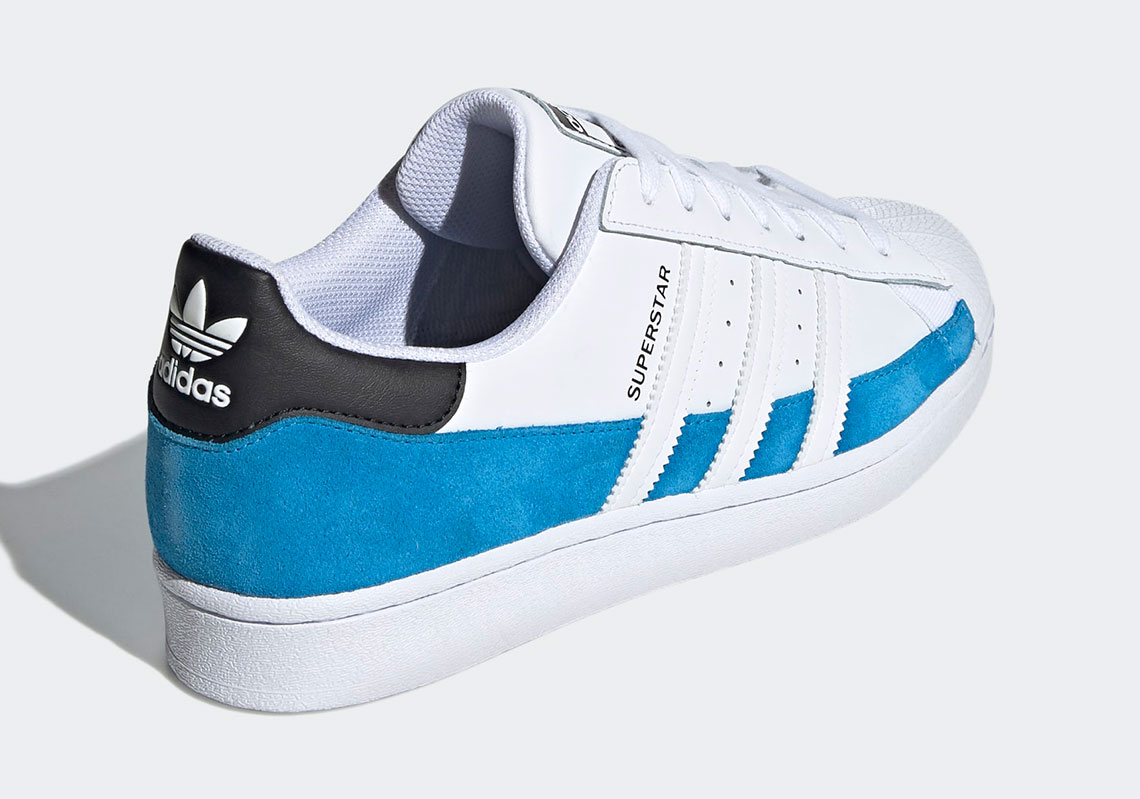 Adidas Superstar Bright Blue Fx5571 5