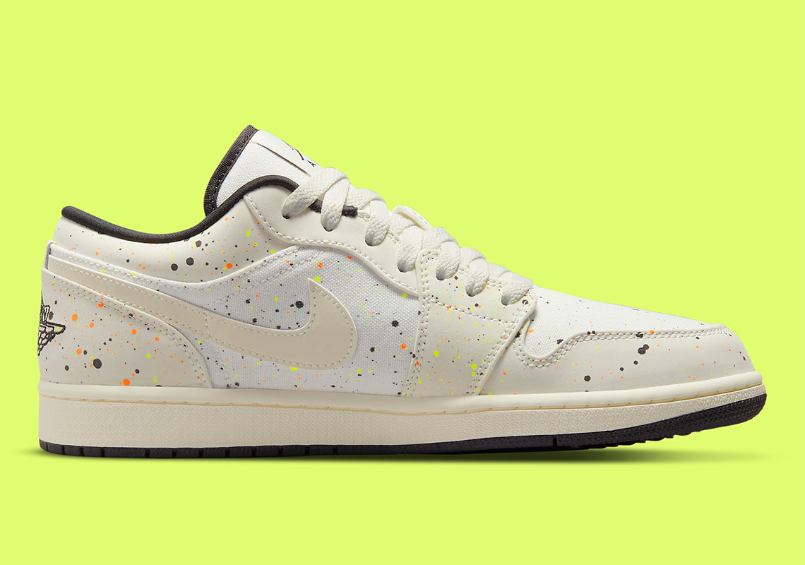 Air Jordan 1 Low Paint Splatter Brushstroke Dm3528 100 1