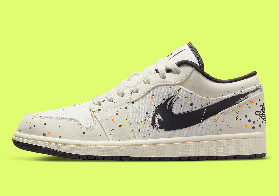 Air Jordan 1 Low Paint Splatter Brushstroke Dm3528 100 7