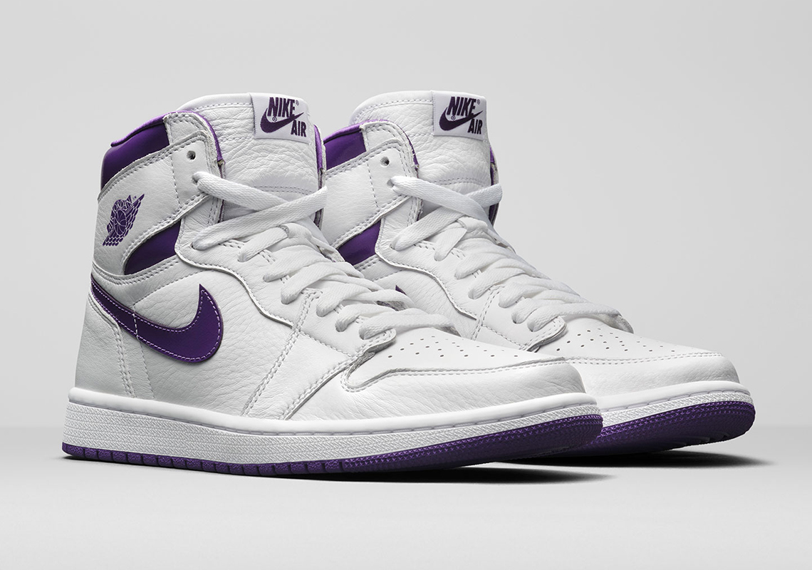 The Air Jordan 1 Retro High OG "Court Purple" Nods To The Original "Metallic" Release From 1985