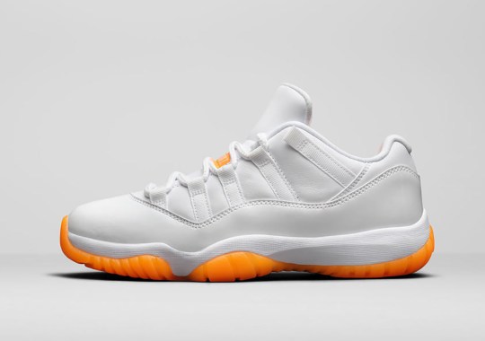 The Air Jordan 11 Low WMNS “Bright Citrus” To Feature An OG Carbon Fiber Plate