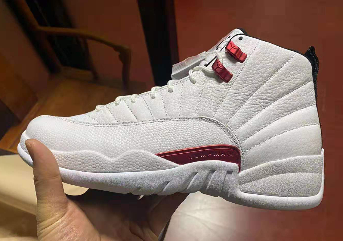 Air Jordan 12 "Twist" To Boast A Home-Friendly White, Red, And Black