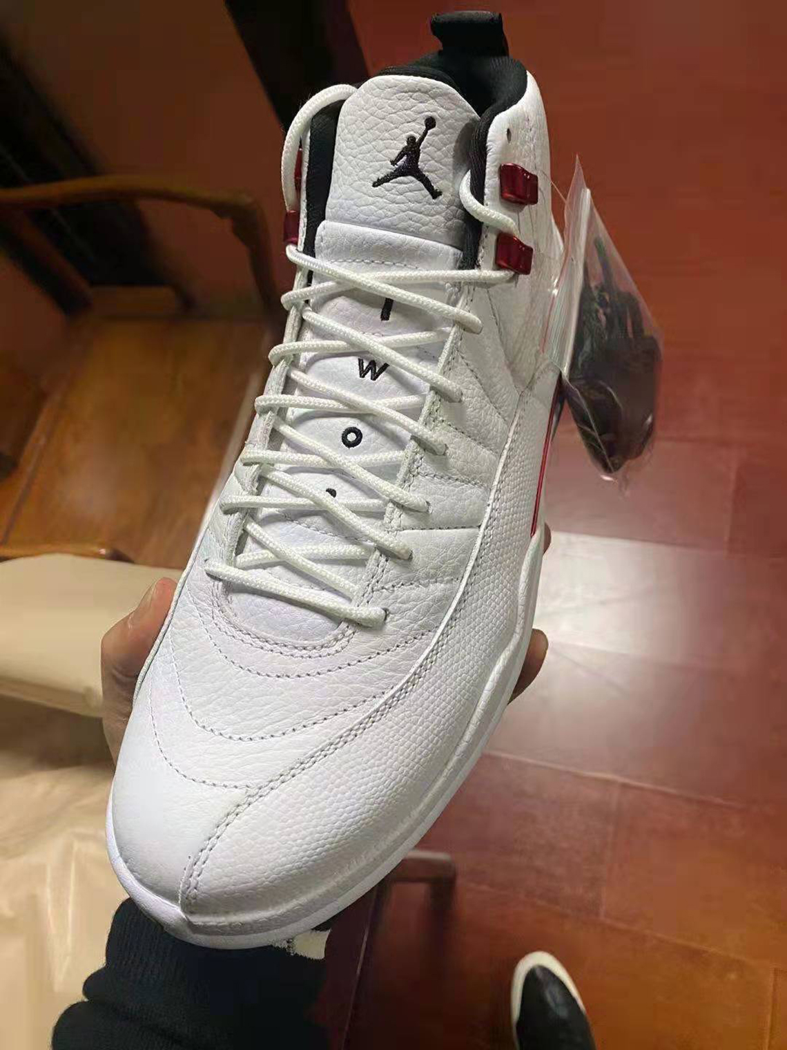 Air Jordan 12 Twist White University Red Black Ct8013 106 3