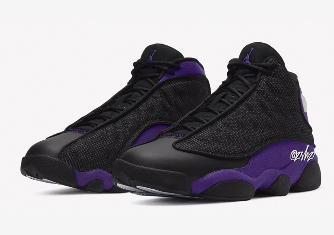 Air Jordan 13 Black Purple Holiday 2021