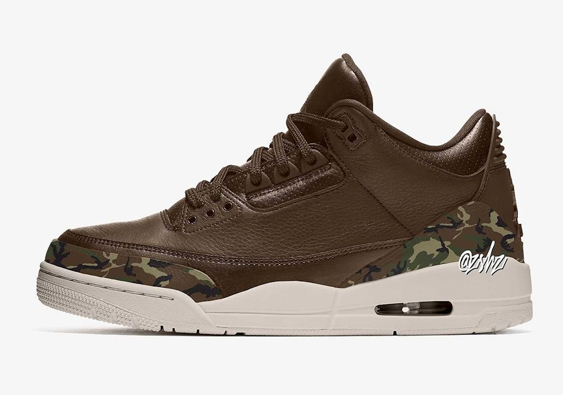 Air Jordan 3 Camo Holiday 2021