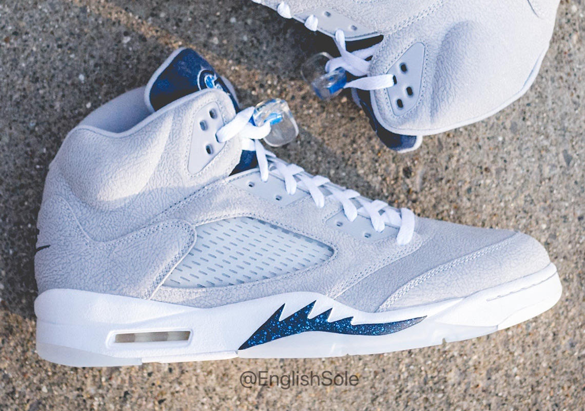 Georgetown Completes Spring 2021's Air Jordan 5 PE Set