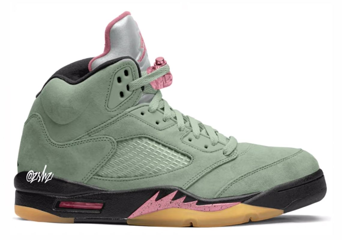 Air Jordan 5 Grey Pink Holiday 2021