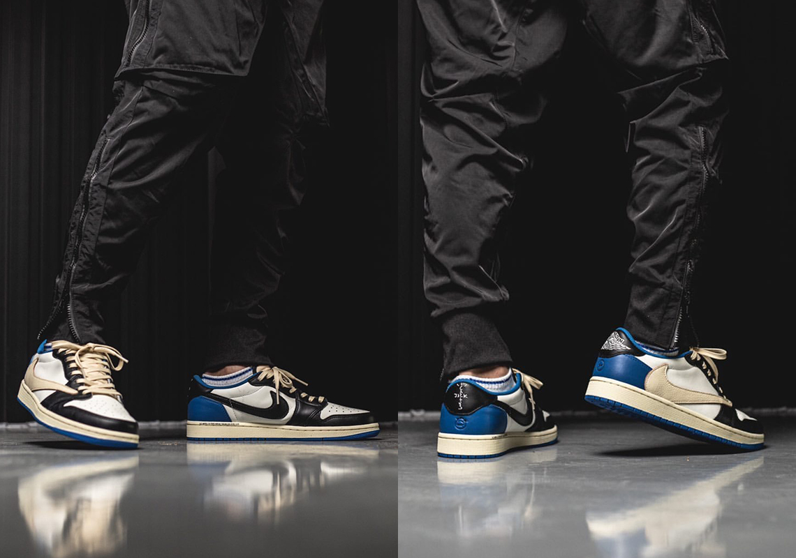 Fragment Travis Air Jordan 1 Low Release Date 10