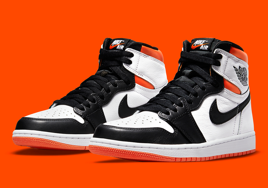 Official Images Of The Air Jordan 1 Retro High OG “Electro Orange”