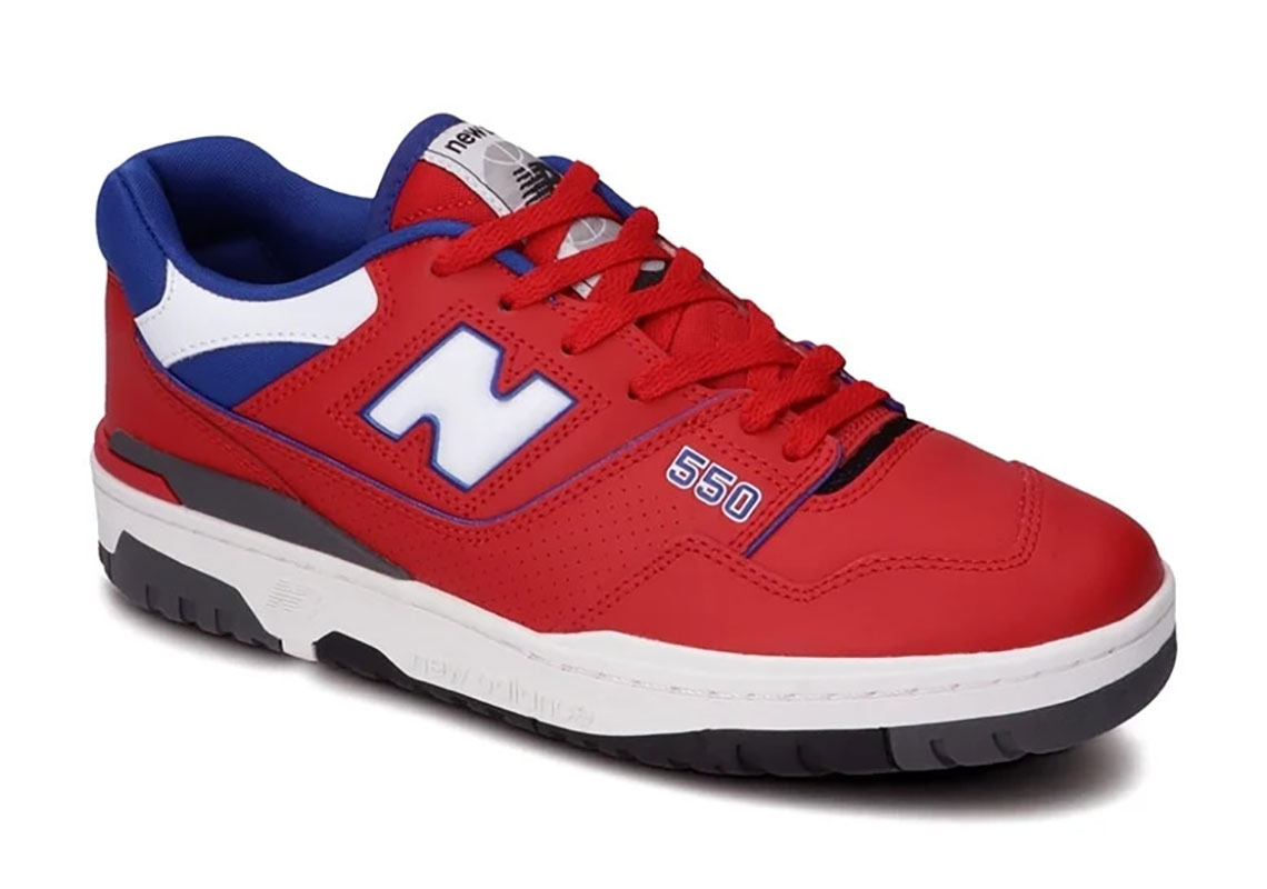 New Balance 550 Red Blue Bb550md1 3