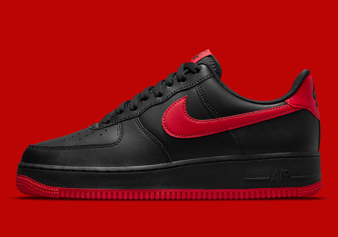 The Nike Air Force 1 Low Keeps It Classic With An Essential “Bred” Colorway