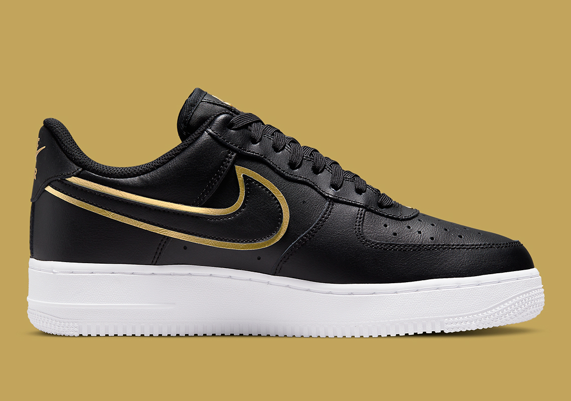 Nike Air Force 1 Low Gold Double Swoosh Da8481 001 2