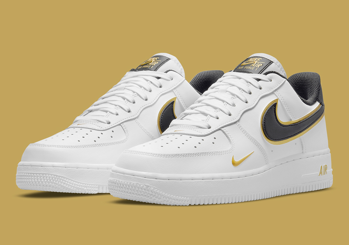 Nike Air Force 1 Low Gold Double Swoosh Da8481 100 2