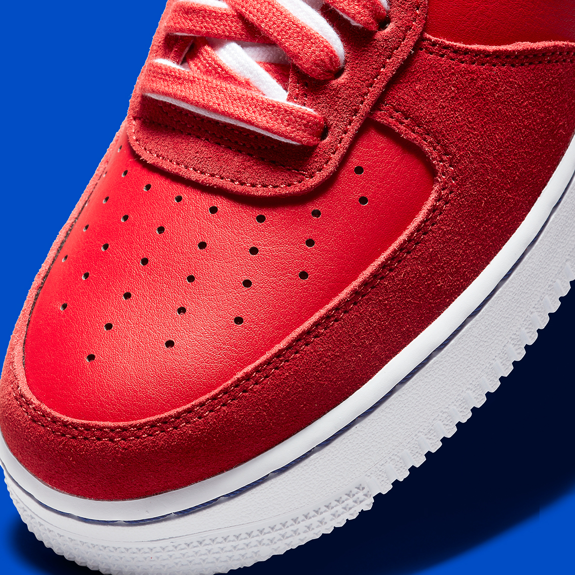 Nike Air Force 1 Low University Red White Deep Royal Blue Db3597 600 1