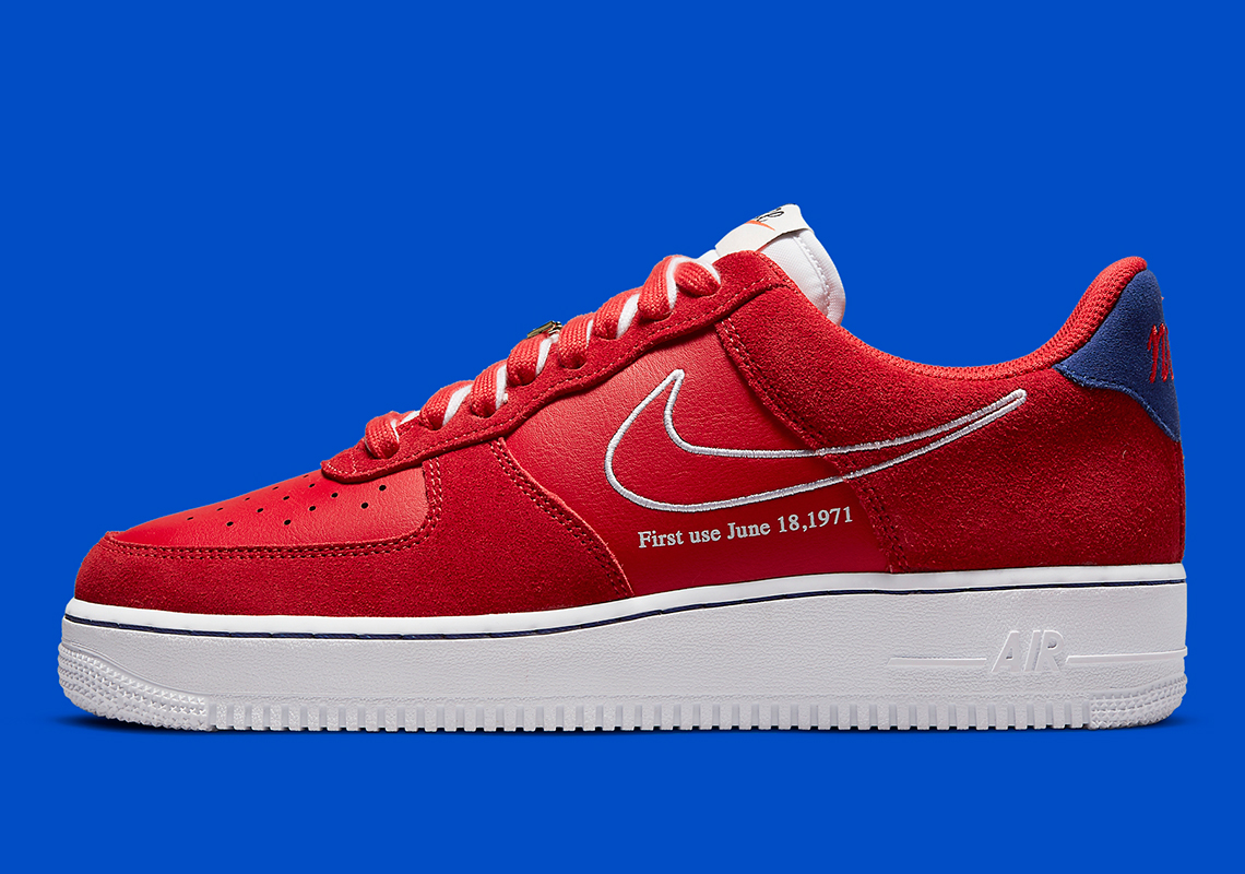 Nike Air Force 1 Low University Red White Deep Royal Blue Db3597 600 2