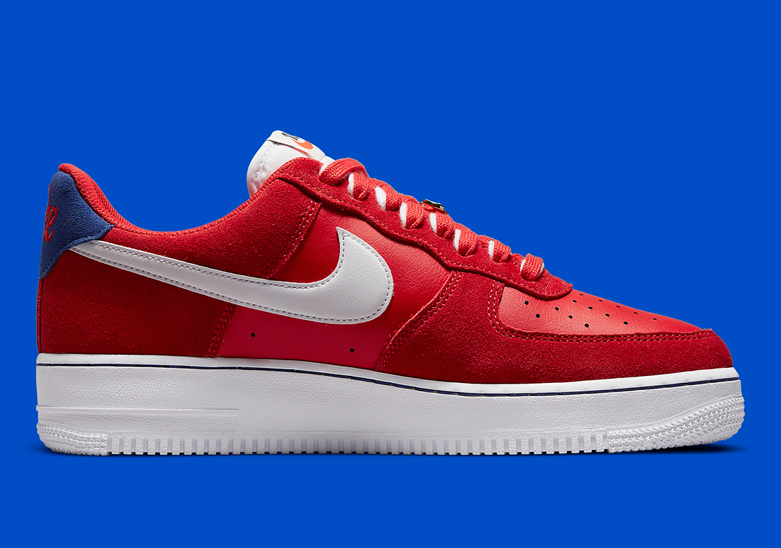 Nike Air Force 1 Low University Red White Deep Royal Blue Db3597 600 5
