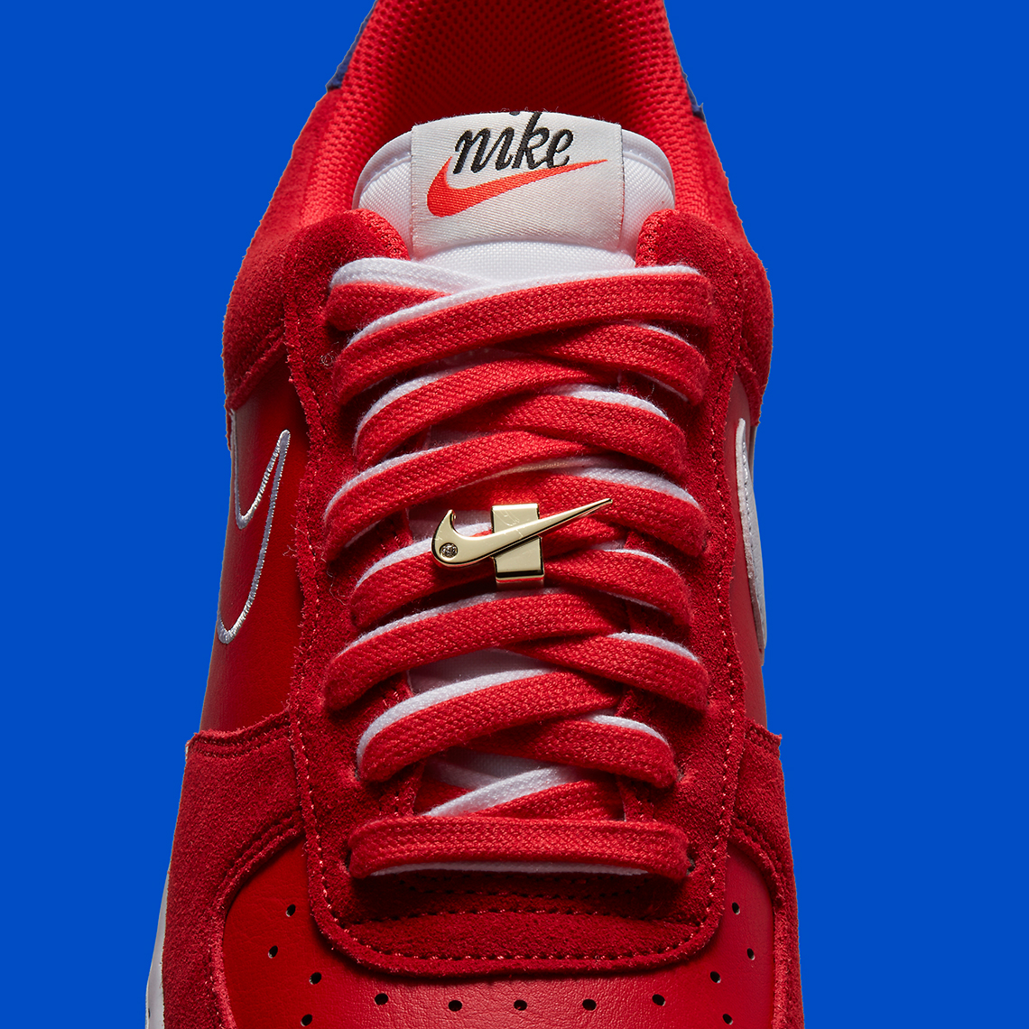 Nike Air Force 1 Low University Red White Deep Royal Blue Db3597 600 6