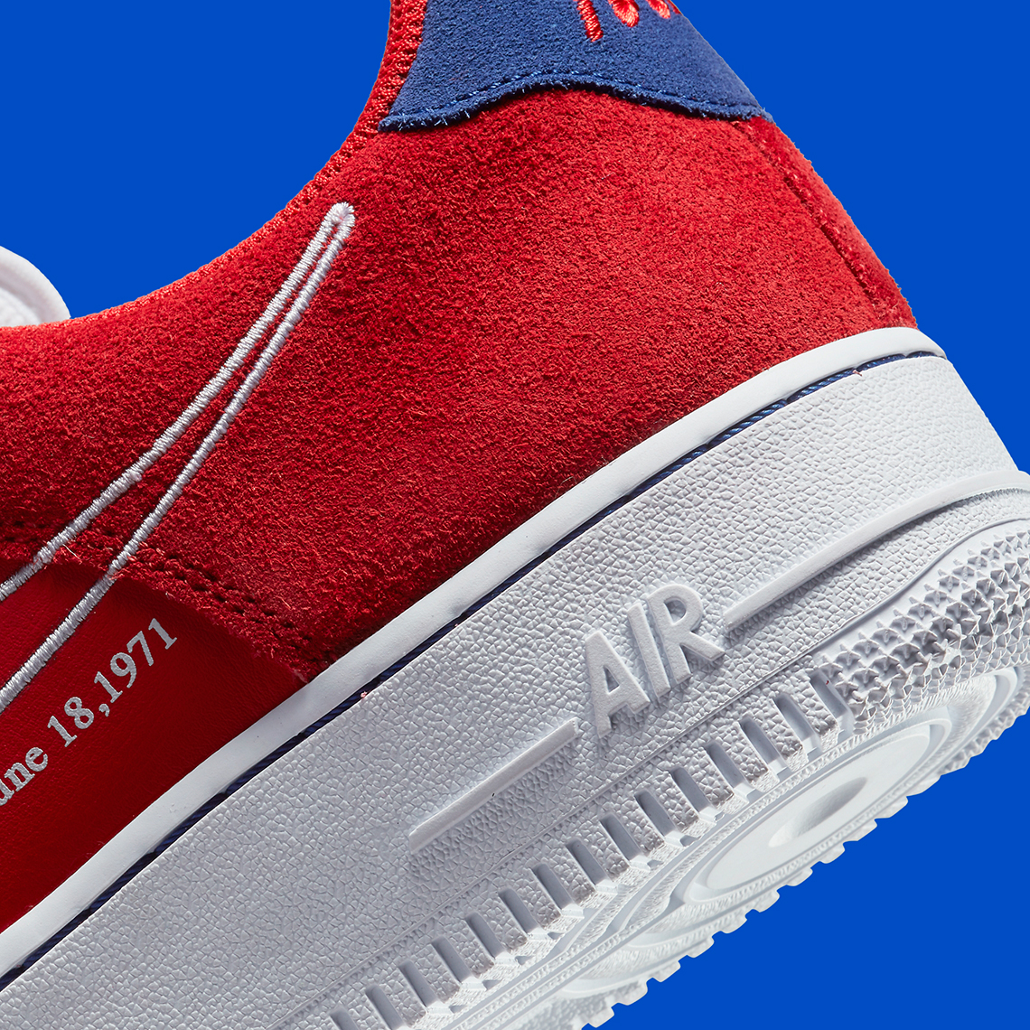 Nike Air Force 1 Low University Red White Deep Royal Blue Db3597 600 9