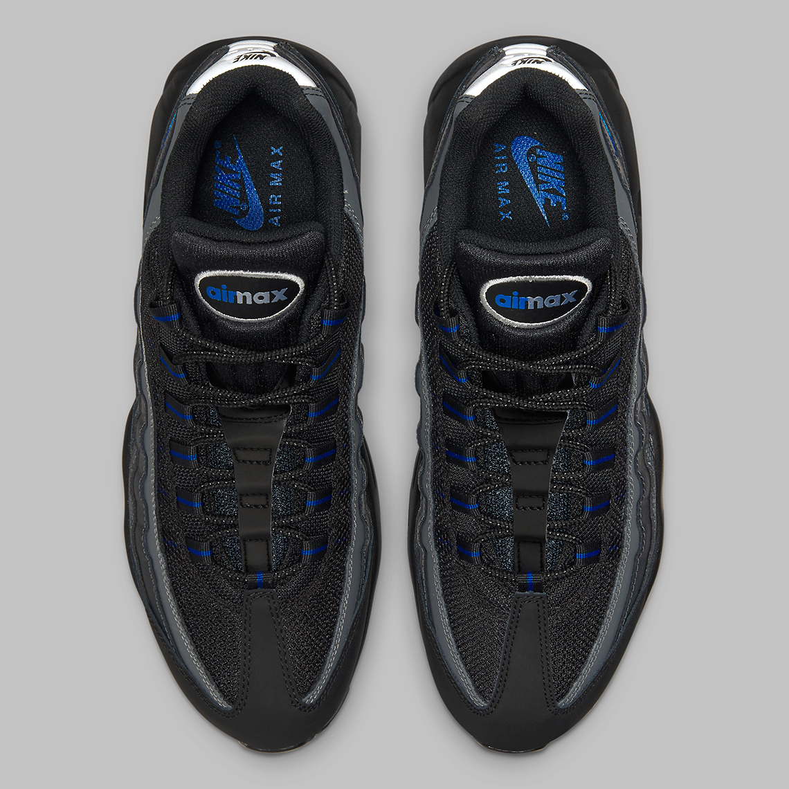 Nike Air Max 95 Black Grey Royal Dm9104 001 3