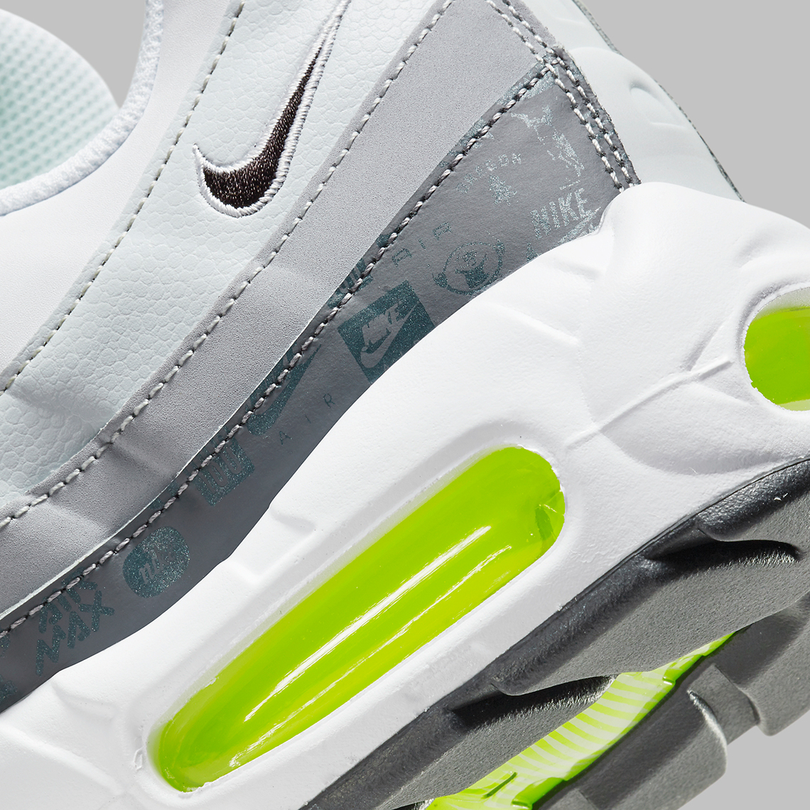 Nike Air Max 95 Grey Volt Logo Dh8256 100 6