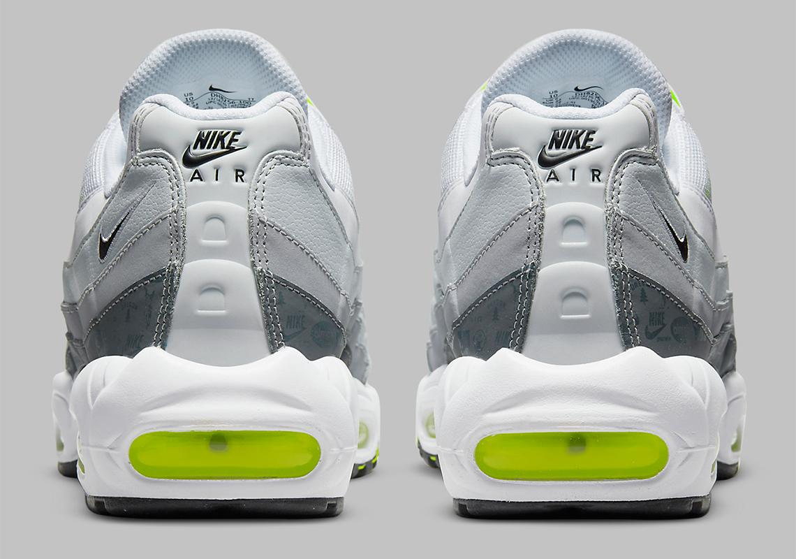 Nike Air Max 95 Grey Volt Logo Dh8256 100 7