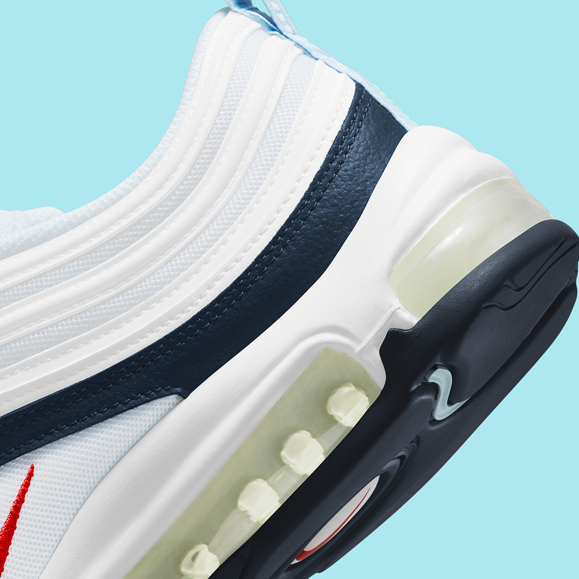 Nike Air Max 97 White Navy Red Dm2824 100 4