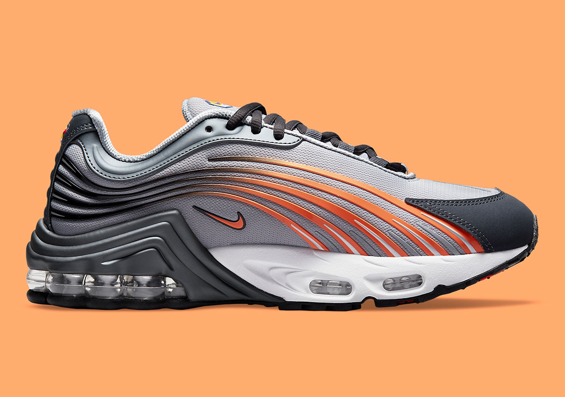 Nike Air Max Plus 2 Light Smoke Grey Dark Smoke Grey Black Turf Orange Cz1650 001 5