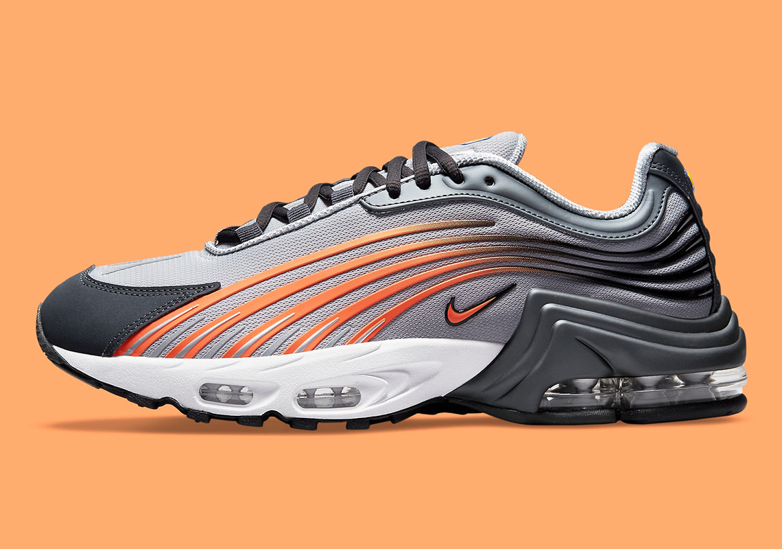 Nike Air Max Plus 2 Light Smoke Grey Dark Smoke Grey Black Turf Orange Cz1650 001 7