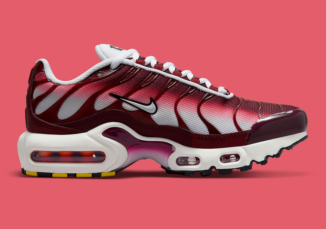 Nike Air Max Plus Gs Cherry White Burgundy Cd0609 600 6