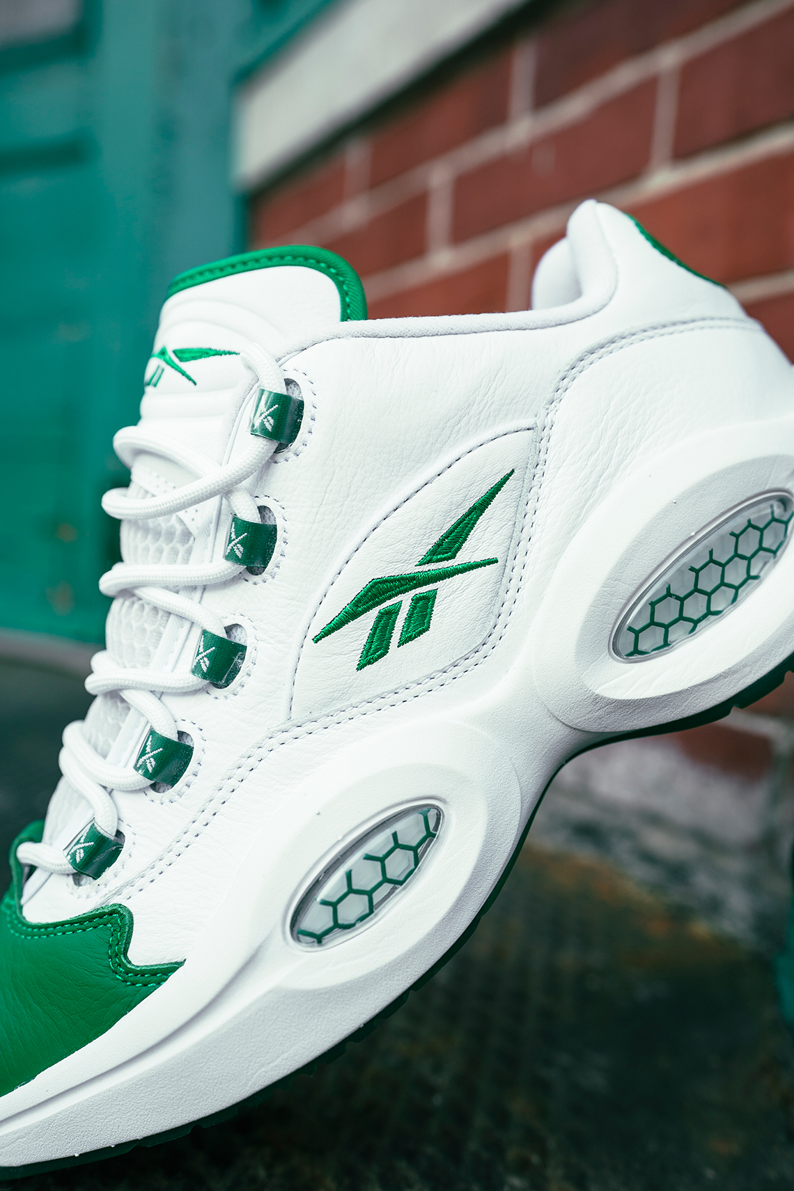 Reebok Question Low Green Toe Gz0367 4