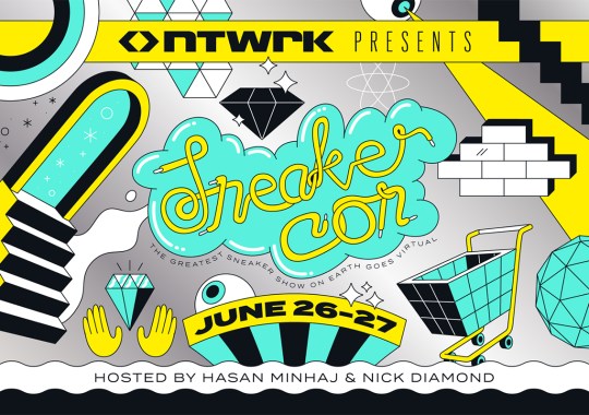 Sneaker Con Teams Up With NTWRK For First-Ever Virtual Event Hosted By Hasan Minhaj And Nick Diamond