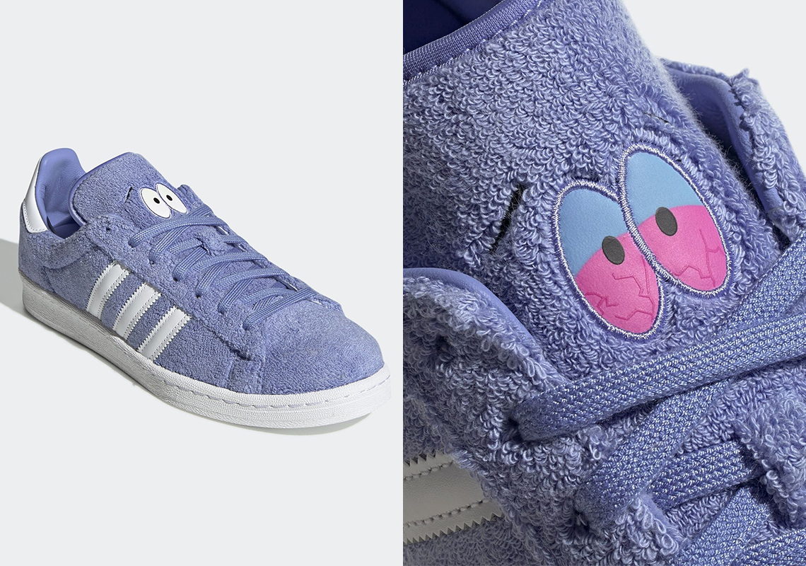 The South Park x adidas Campus 80s "Towelie" Has A PSA: Don't Forget To Celebrate 4/20