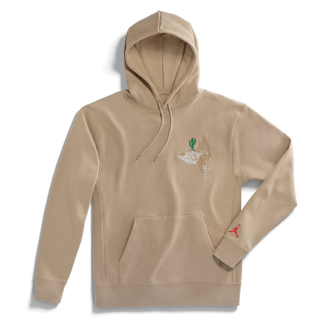 Travis Scott Jordan British Khaki Hoodie 1