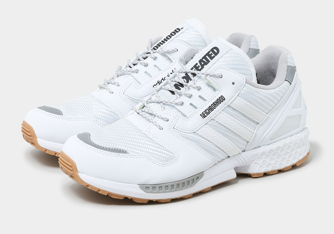 Undefeated Neighborhood Adidas Zx8000 White Q47205