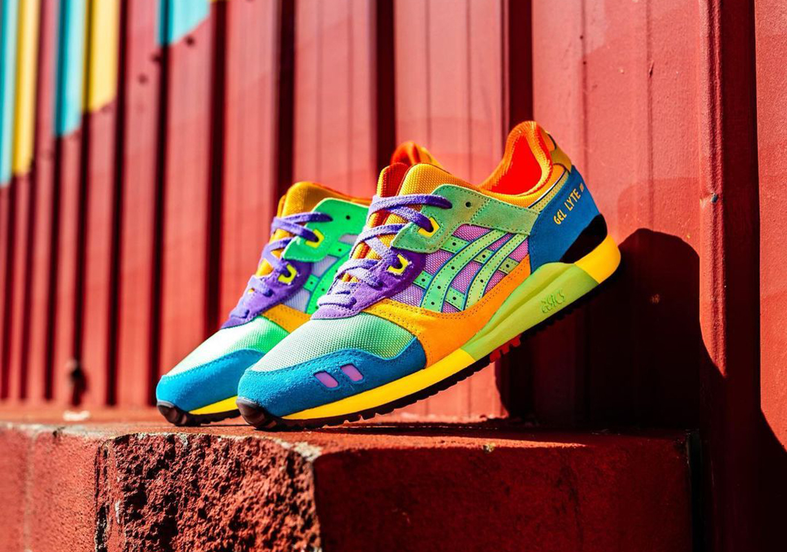 Multi-Colored "Tourmaline" Arrives On The ASICS GEL-Lyte III OG