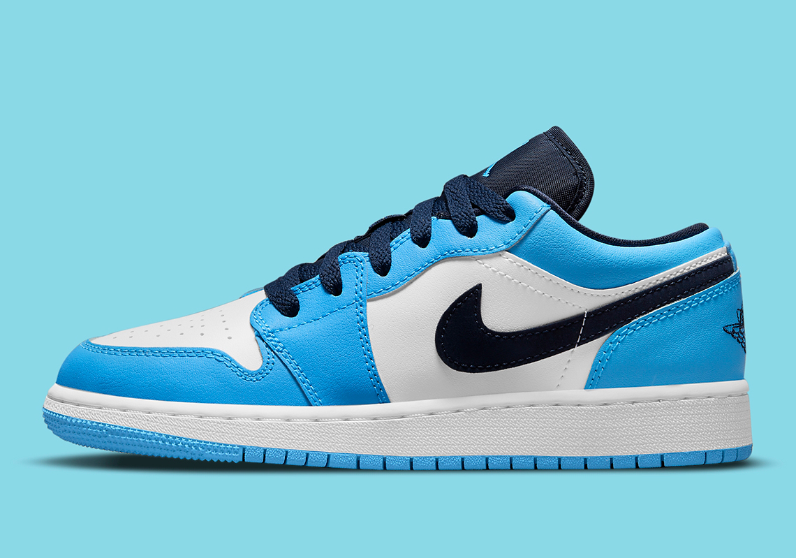 Air Jordan 1 Low Unc Gs 553560 144 2