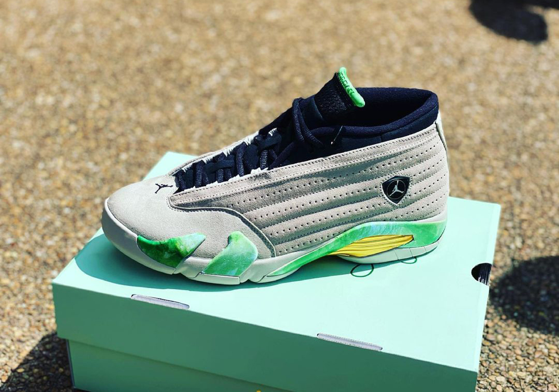 Air Jordan 14 Low Aleali May First Look 8