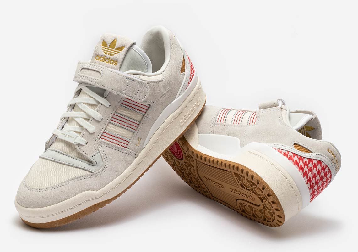 Saudi Arabia's Arwa Al Banawi Brings Shemagh Detailing To The adidas Forum '84 Low