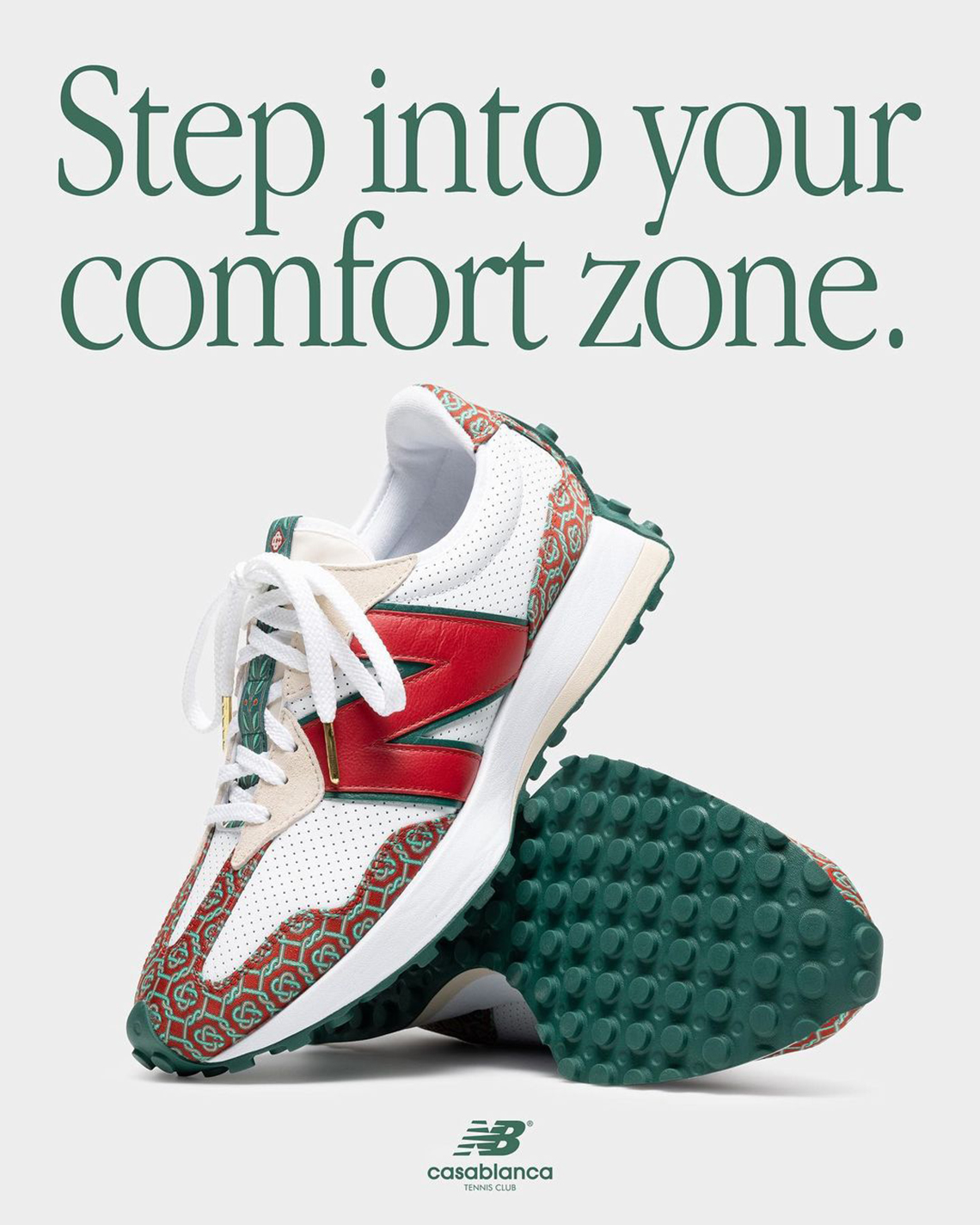 Casablanca New Balance 327 Monogram Release Date 2