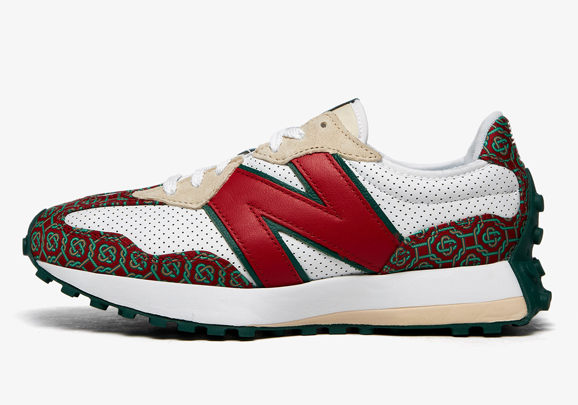 Casablanca New Balance 327 Red Monogram 1