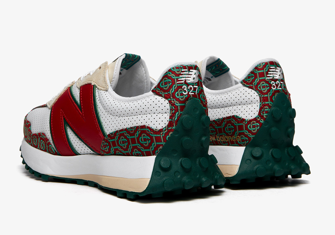 Casablanca New Balance 327 Red Monogram 2