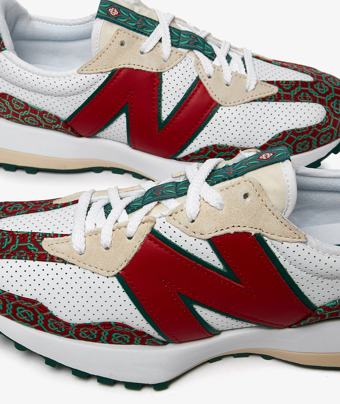 Casablanca New Balance 327 Red Monogram 5