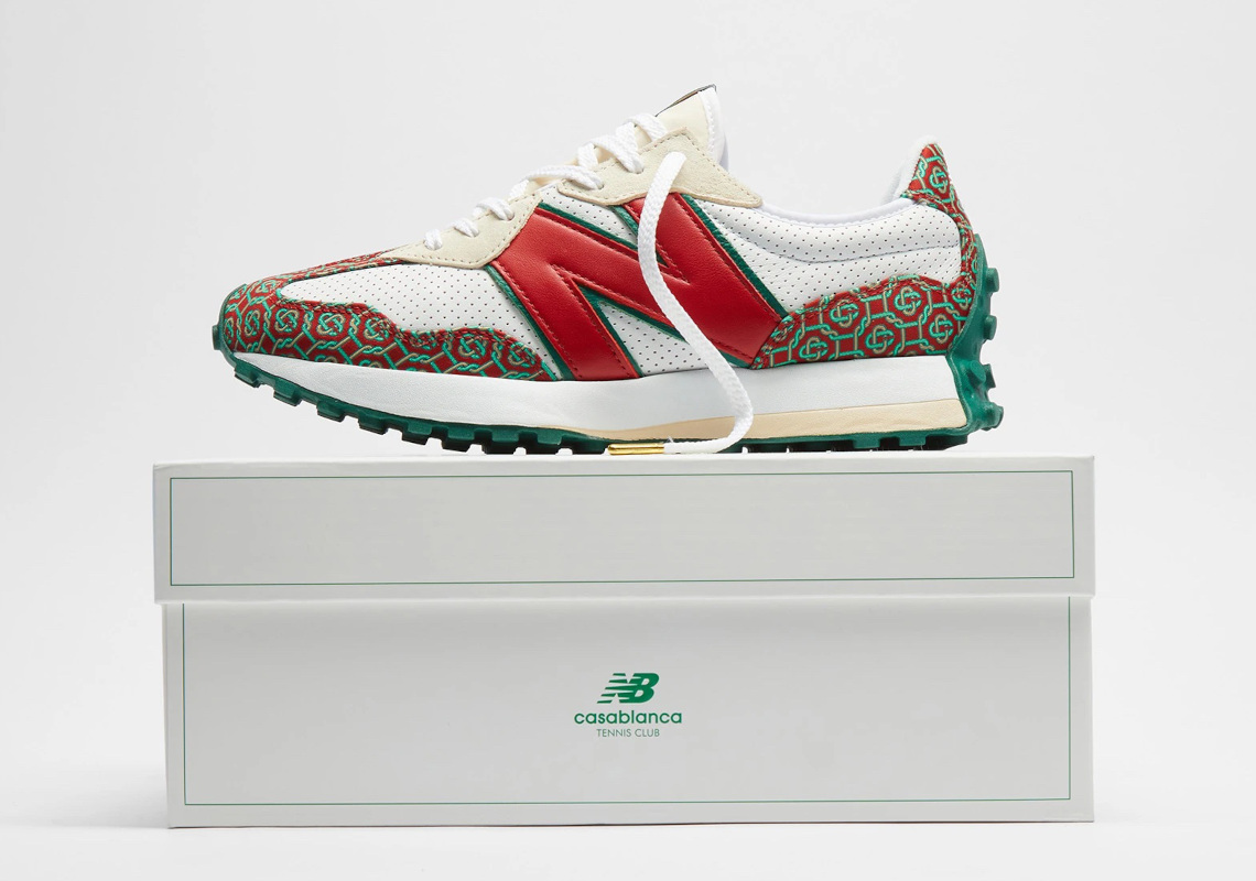 New Balance 327 Monogram Casablanca Ms327caa 4