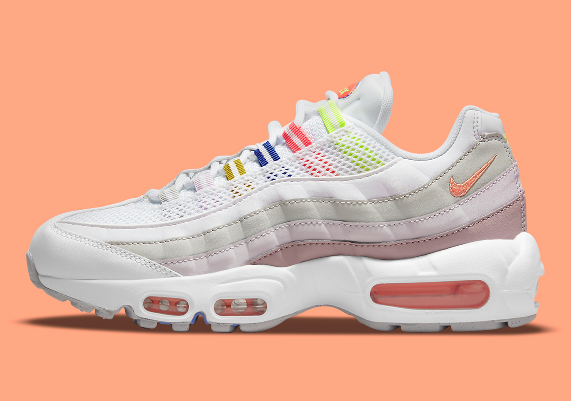 The Nike Air Max 95 Dons Multi-Color Accents Right In Time For Summer