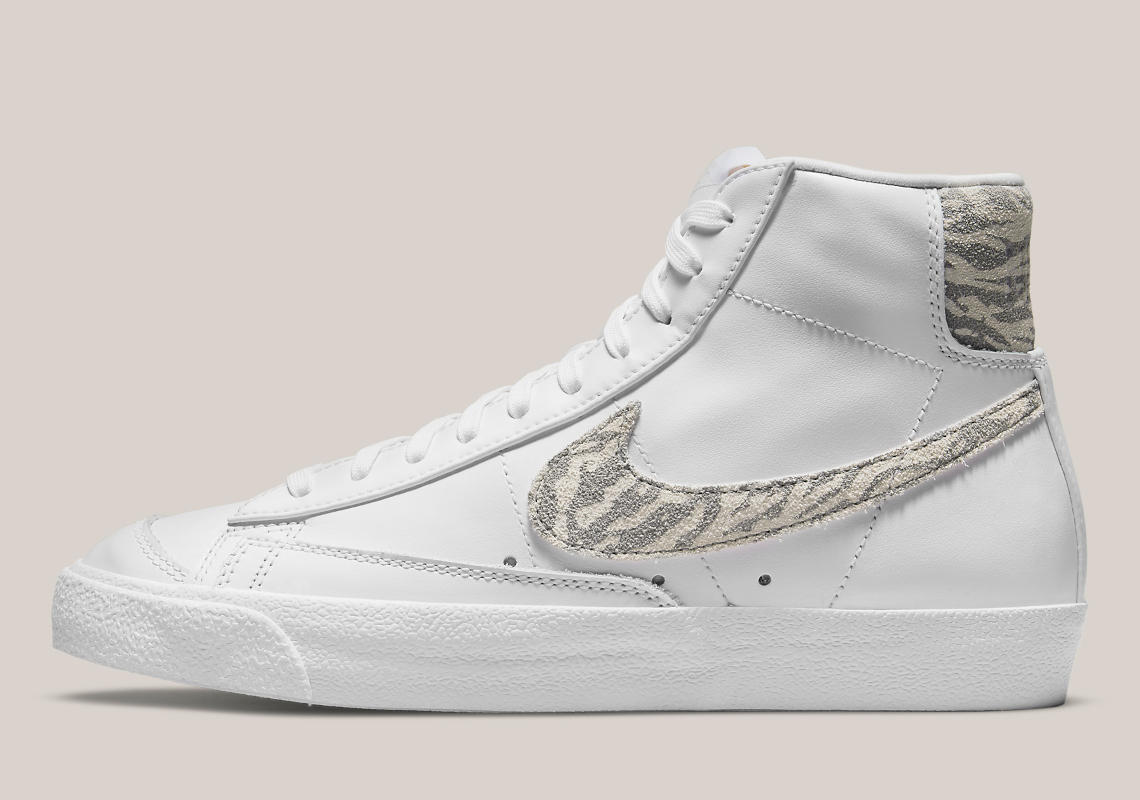 Nike Continues To Adhere To Animal Prints With The Blazer Mid '77 "Zebra"