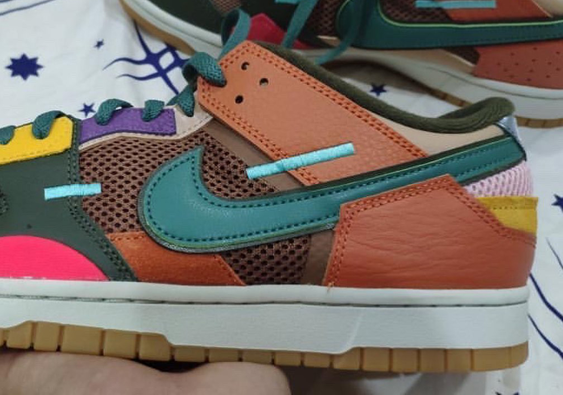 Nike Reinvents The Dunk Low's Paneling With Upcoming "Scrap" Colorway