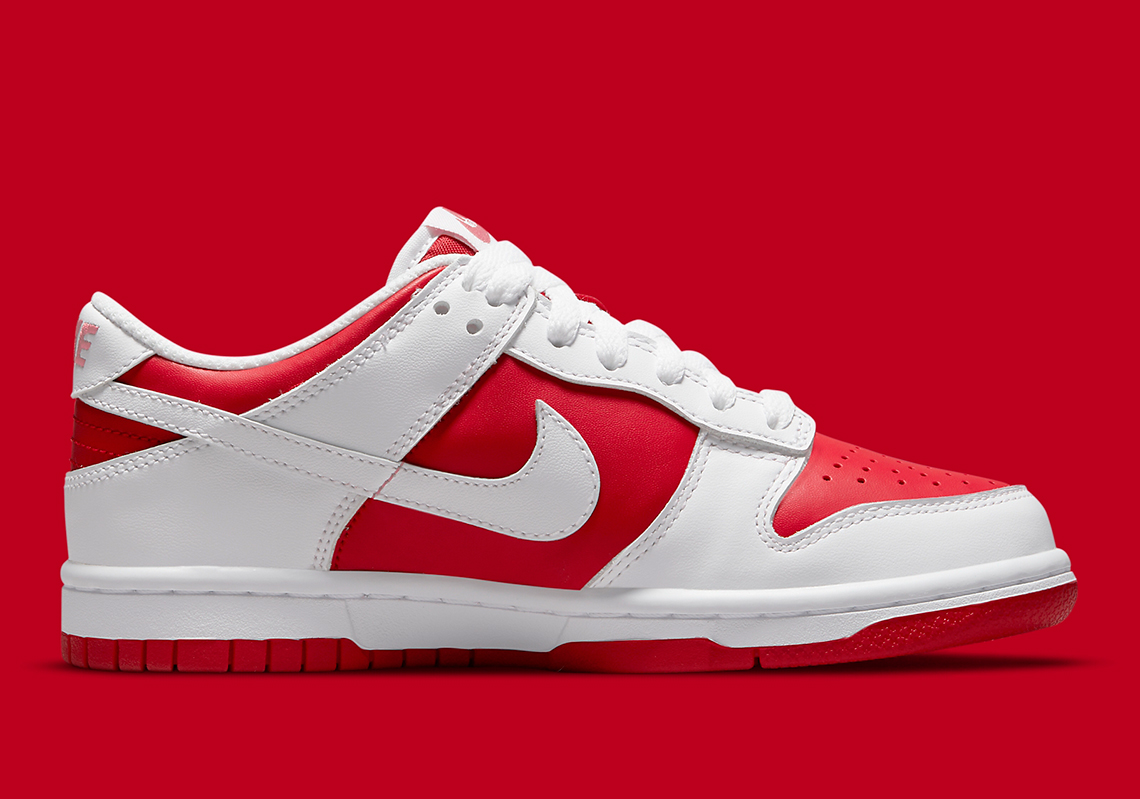 Nike Dunk Low White Red Cw1590 600 2