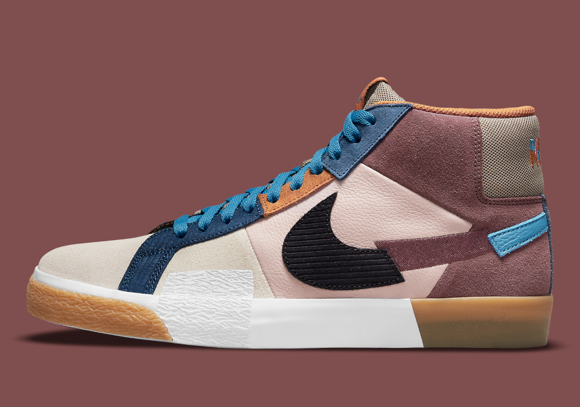 Nike Sb Blazer Mid Mosaic Da8854 600 8