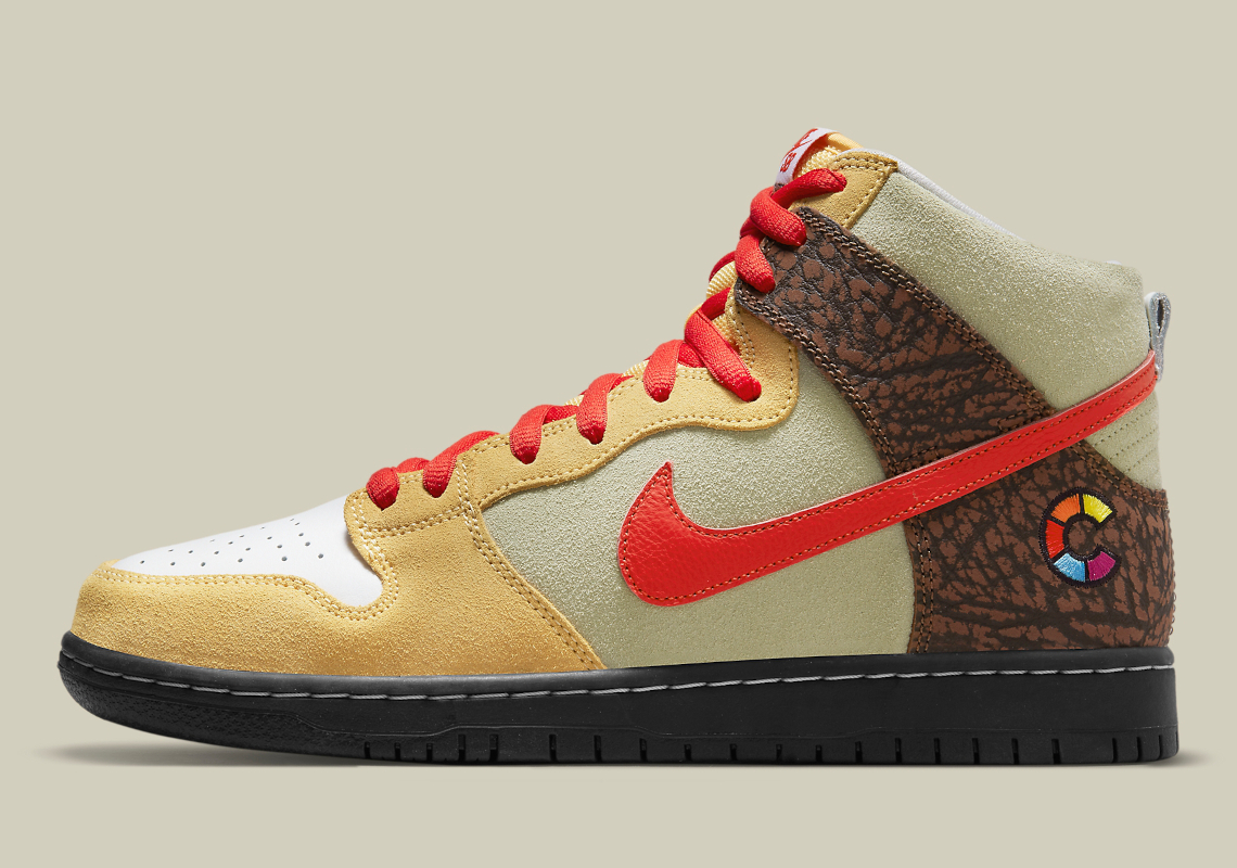 Greece's Color Skates Teams Up With Nike SB For The Dunk High "Kebab & Destroy"