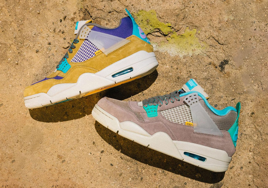 How To Buy The Union x Air Jordan 4 “Desert Moss” And “Taupe Haze”